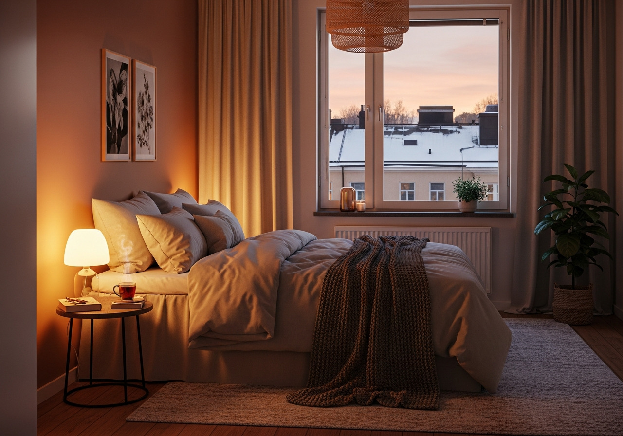 Kodikas makuuhuone Tampere